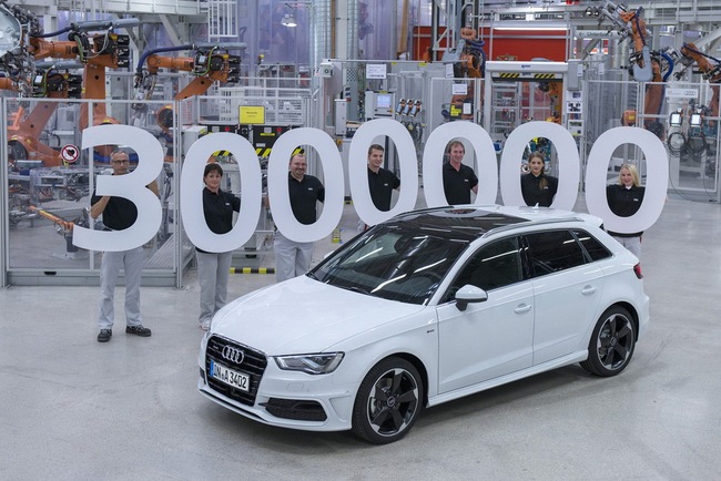 Audi xuất xưởng chiếc A3 thứ 3 triệu 1