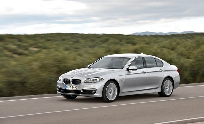 BMW 5-Series 2014 bắt đầu "vượt biển" sang Mỹ 1