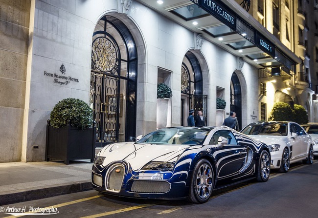 Xế hiếm Bugatti Veyron L’Or Blanc tỏa sáng tại Paris 3