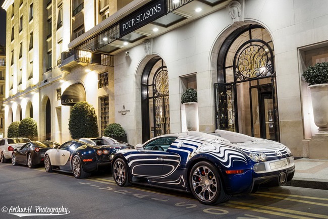 Xế hiếm Bugatti Veyron L’Or Blanc tỏa sáng tại Paris 4