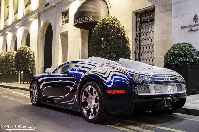 Xế hiếm Bugatti Veyron L’Or Blanc tỏa sáng tại Paris 5