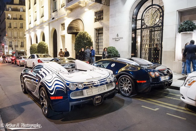 Xế hiếm Bugatti Veyron L’Or Blanc tỏa sáng tại Paris 6