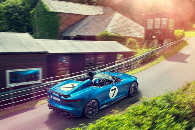 Jaguar Project 7: Cảm hứng từ D-Type Speedster 11