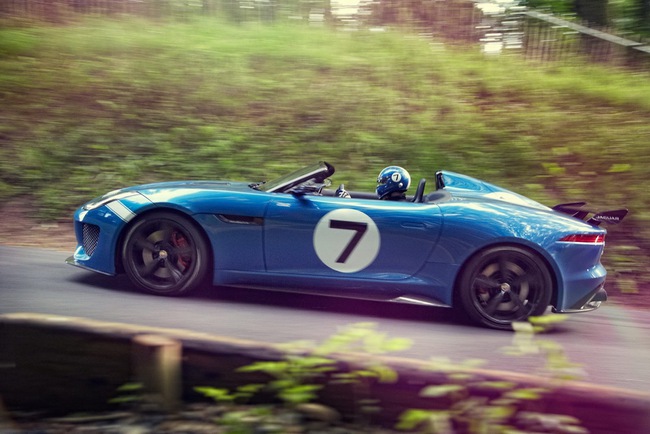 Jaguar Project 7: Cảm hứng từ D-Type Speedster 13