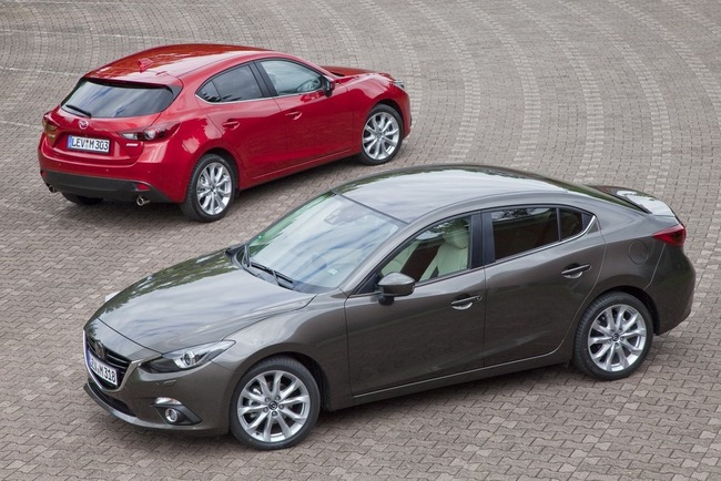 Mazda3 Sedan xuất đầu lộ diện 1