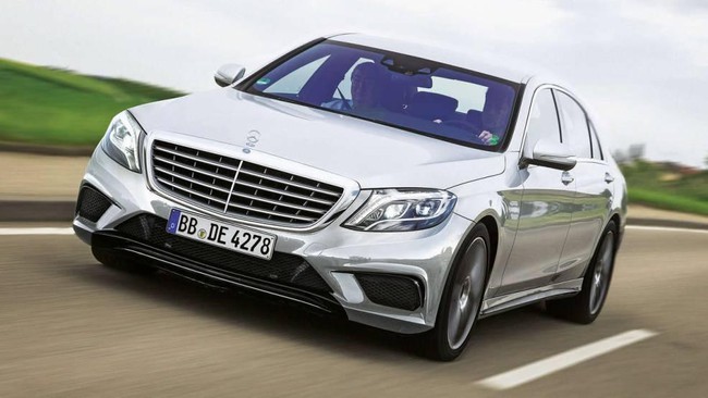 Xuất hiện hình ảnh Mercedes-Benz S63 AMG mới 1