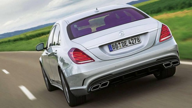 Xuất hiện hình ảnh Mercedes-Benz S63 AMG mới 2