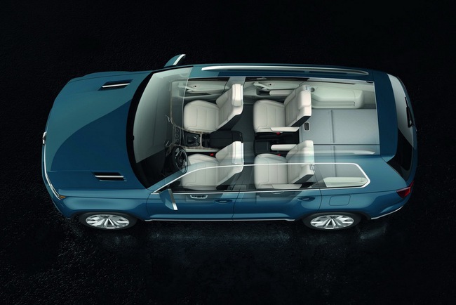 Volkswagen sắp sản xuất xe crossover 7 chỗ 5