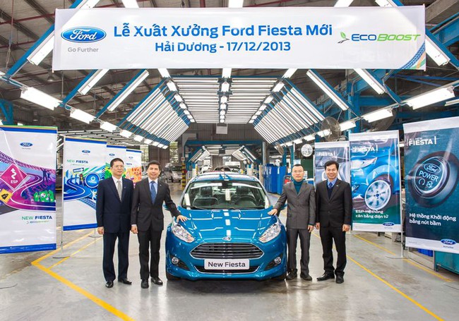 Ford xuất xưởng chiếc Fiesta EcoBoost đầu tiên ở Việt Nam 1