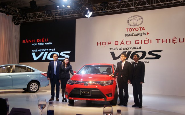 Toyota Vios 2014 ra mắt giá từ 529 triệu đồng  Ôtô