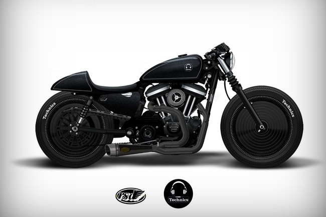 Roland Sands biến Harley-Davidson thành xế Café Racer 1