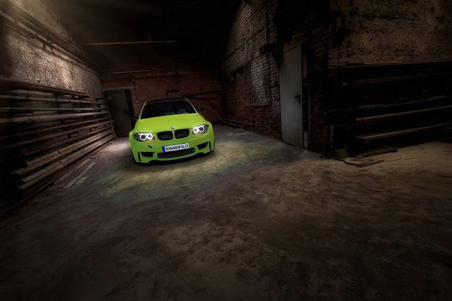 BMW 1-Series M Coupe siêu nổi bật với màu xanh nõn chuối 8