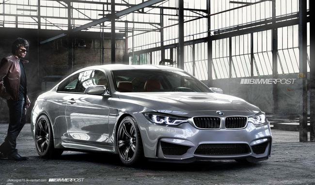 Đường nét tương lai của BMW M4 Coupe 1
