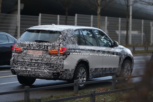 BMW X5 2014 vào ống kính vì "hớ hênh" đi thử ngoài đường 4