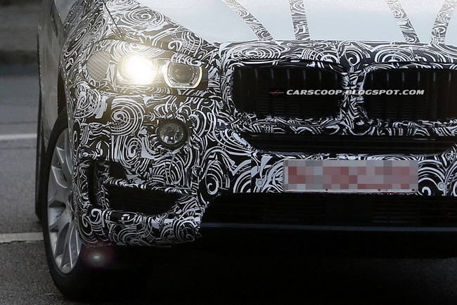 BMW X5 2014 vào ống kính vì "hớ hênh" đi thử ngoài đường 6