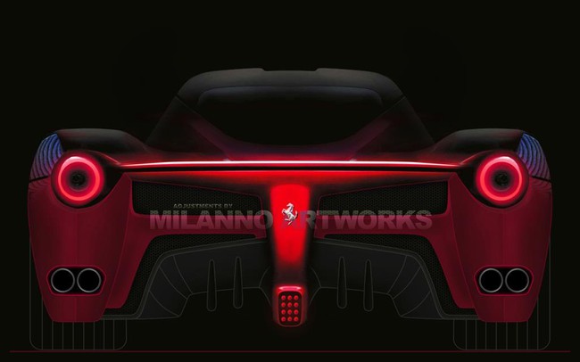 Thêm bản phác họa siêu xe kế nhiệm Ferrari Enzo 1