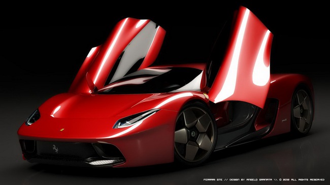 Ferrari GTE Concept hình hài trong mơ của F70 1