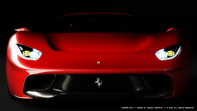 Ferrari GTE Concept hình hài trong mơ của F70 3