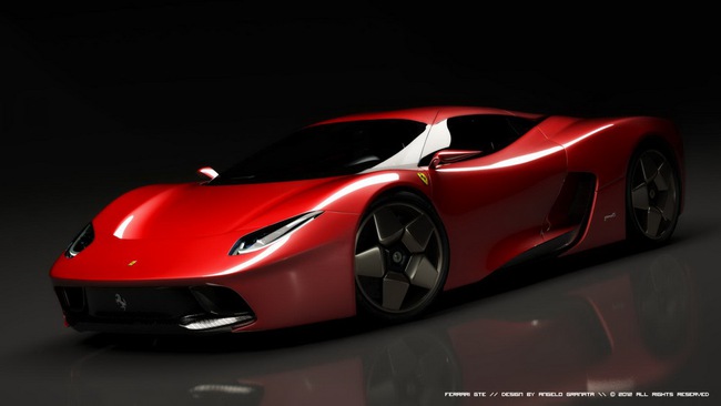 Ferrari GTE Concept hình hài trong mơ của F70 4