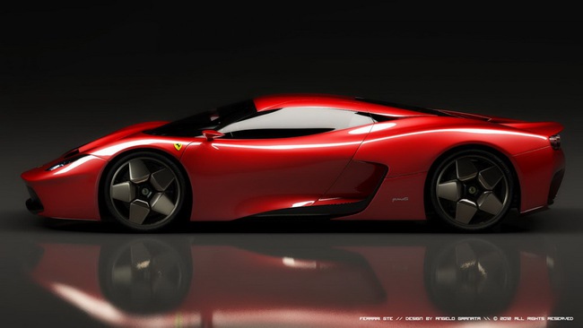 Ferrari GTE Concept hình hài trong mơ của F70 5