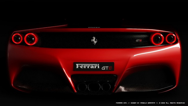 Ferrari GTE Concept hình hài trong mơ của F70 7