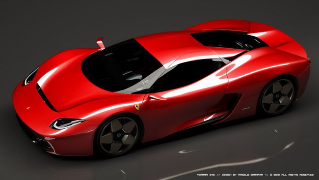 Ferrari GTE Concept hình hài trong mơ của F70 8