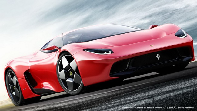 Ferrari GTE Concept hình hài trong mơ của F70 11