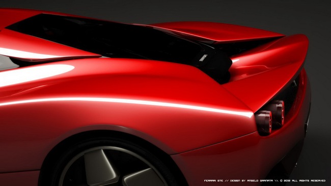 Ferrari GTE Concept hình hài trong mơ của F70 18