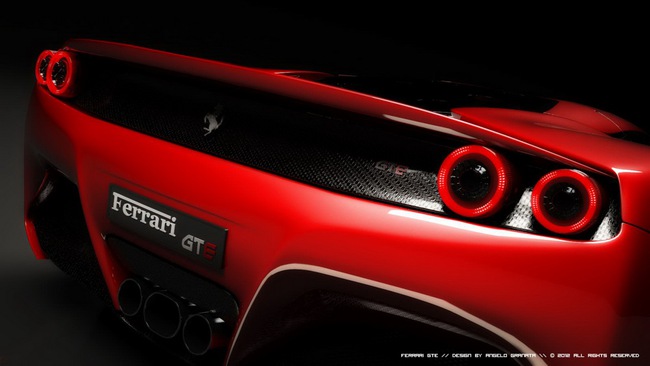 Ferrari GTE Concept hình hài trong mơ của F70 19