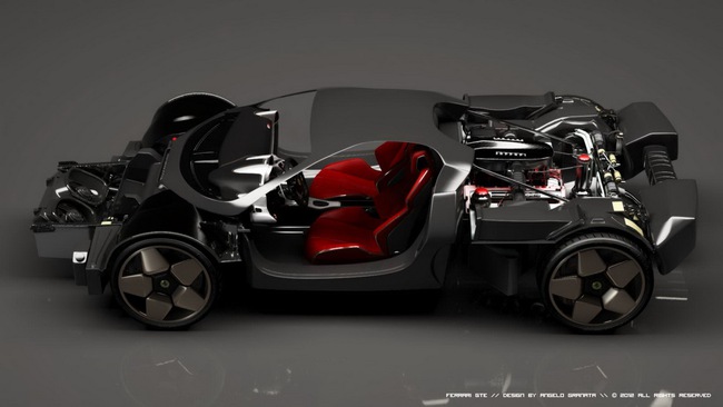 Ferrari GTE Concept hình hài trong mơ của F70 21