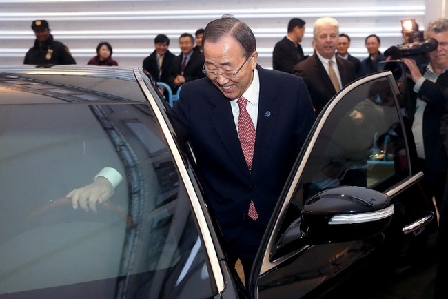 Hyundai Equus Limousine bọc thép dành cho Tổng thư ký Liên Hiệp Quốc 1