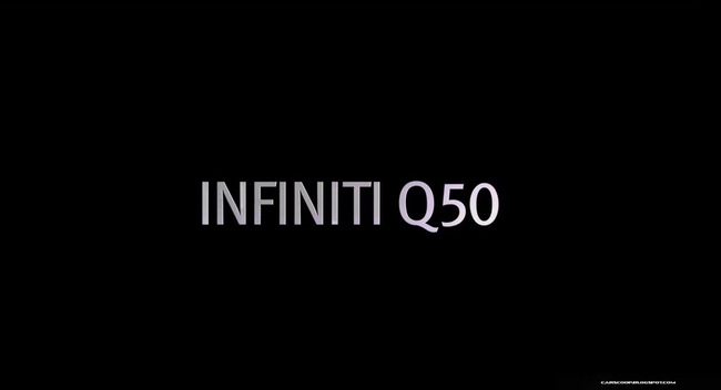 Infiniti hé lộ Q50 Sedan 1