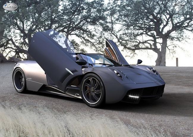 H&igrave;nh h&agrave;i trong mơ của Pagani Huayra Roadster 1