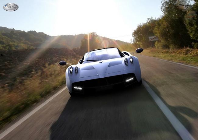 H&igrave;nh h&agrave;i trong mơ của Pagani Huayra Roadster 3