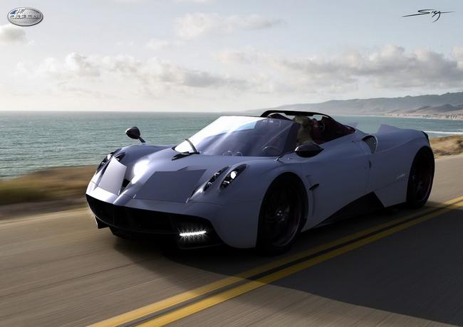 H&igrave;nh h&agrave;i trong mơ của Pagani Huayra Roadster 7