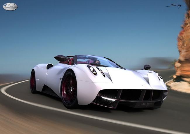 H&igrave;nh h&agrave;i trong mơ của Pagani Huayra Roadster 9