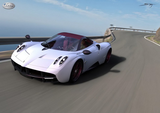H&igrave;nh h&agrave;i trong mơ của Pagani Huayra Roadster 10