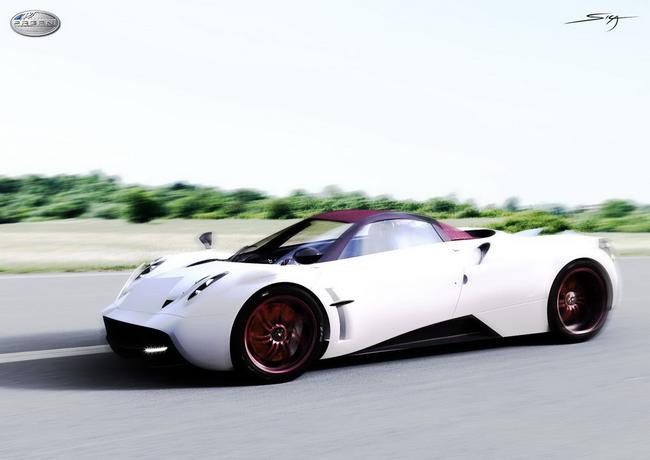 H&igrave;nh h&agrave;i trong mơ của Pagani Huayra Roadster 11