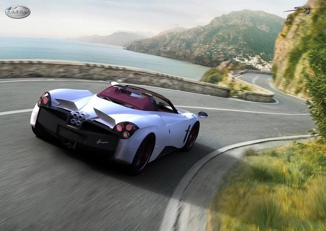 H&igrave;nh h&agrave;i trong mơ của Pagani Huayra Roadster 13