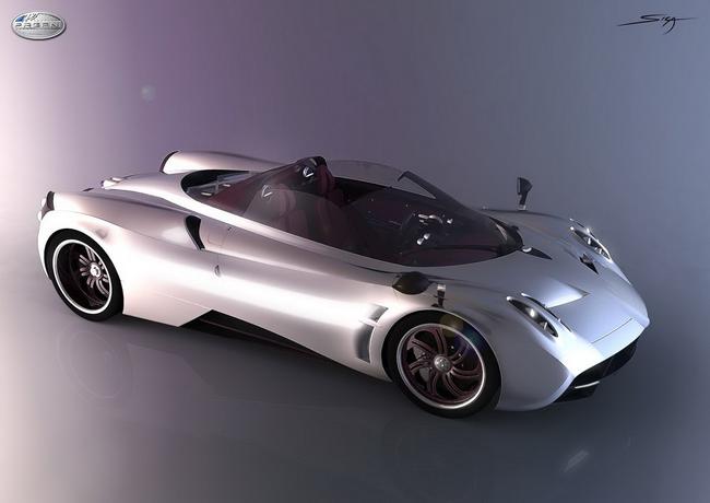 H&igrave;nh h&agrave;i trong mơ của Pagani Huayra Roadster 16