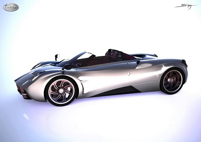 H&igrave;nh h&agrave;i trong mơ của Pagani Huayra Roadster 17
