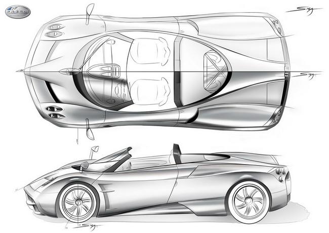 H&igrave;nh h&agrave;i trong mơ của Pagani Huayra Roadster 23