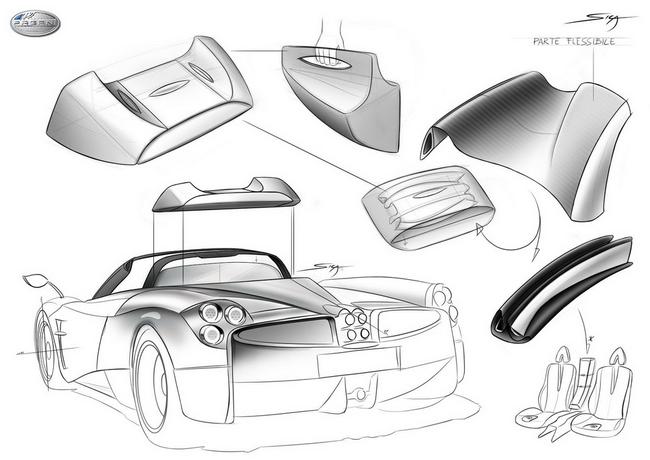 H&igrave;nh h&agrave;i trong mơ của Pagani Huayra Roadster 24