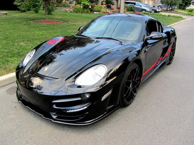 Porsche Cayman bản độ “đen quyến rũ” của Anibal Automotive Design 2