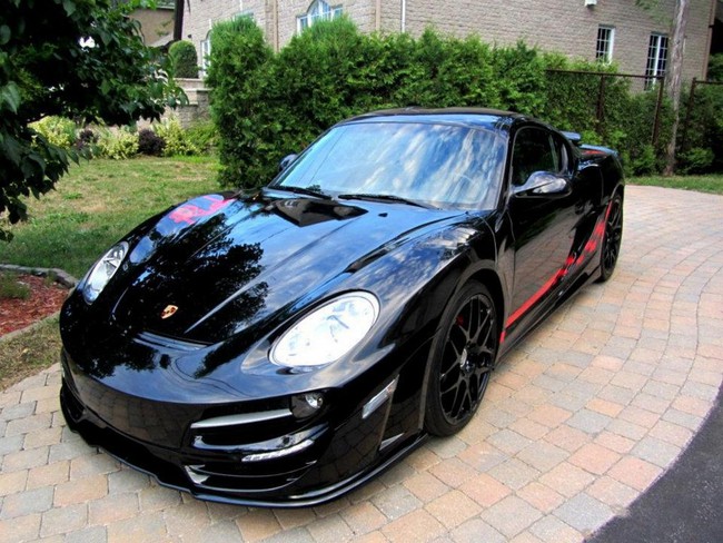 Porsche Cayman bản độ “đen quyến rũ” của Anibal Automotive Design 3