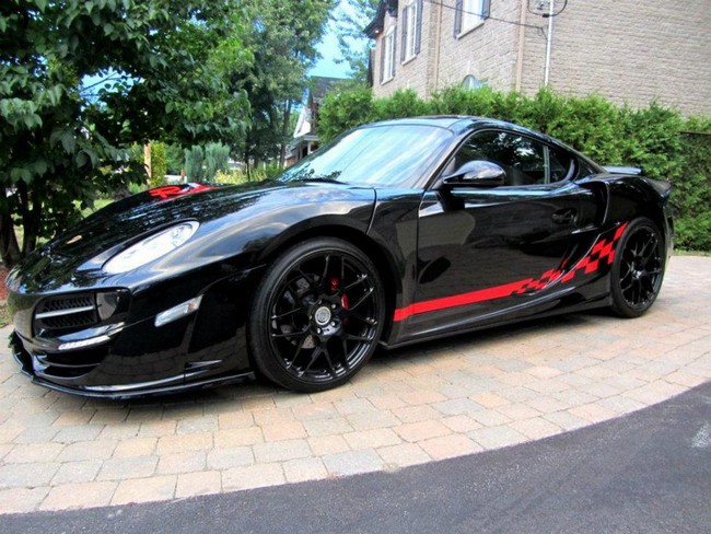 Porsche Cayman bản độ “đen quyến rũ” của Anibal Automotive Design 6