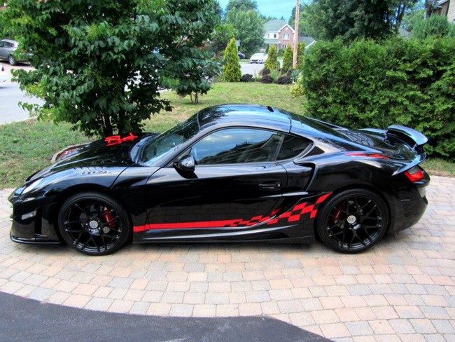 Porsche Cayman bản độ “đen quyến rũ” của Anibal Automotive Design 9