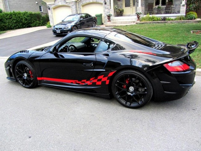 Porsche Cayman bản độ “đen quyến rũ” của Anibal Automotive Design 11