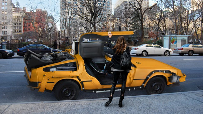 Cỗ máy thời gian DeLorean Taxi 3