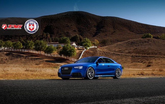 Audi RS5 thể thao hơn với bộ la-zăng HRE S101 2